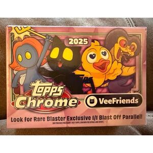 2025 Topps Chrome VeeFriends Factory Sealed Blaster Box